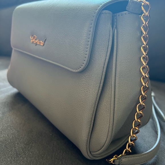 Chopard Shoulder Bag Lucca Chain Shoulder Leather Gray - Picture 5 of 12